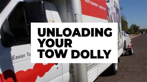 Unloading Your U Haul Tow Dolly Towing A Car Car Hauler Youtube