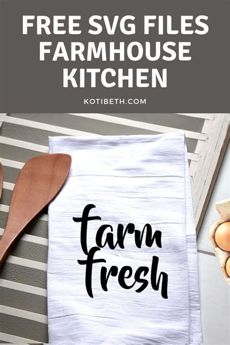Farmhouse Kitchen Towels Free SVG Files | Christmas kitchen towels, Kitchen themes, How to make tea