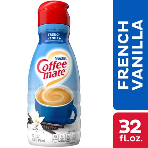 Nestle Coffee Mate French Vanilla Liquid Coffee Creamer 32 Fl Oz
