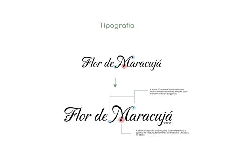 Flor De Maracujá Decor Identidade Visual On Behance
