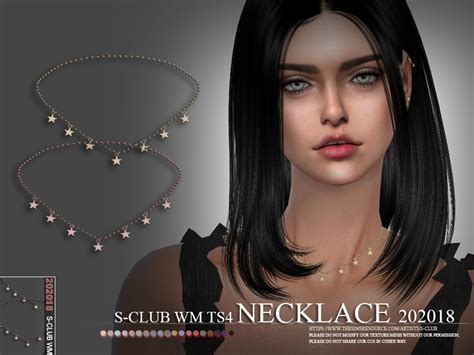 The Sims Resource Necklace 202018 By S Club Sims 4
