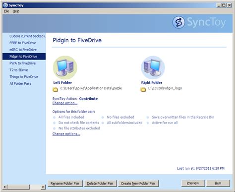 Synctoy 21 Data Transfer And Sync Software