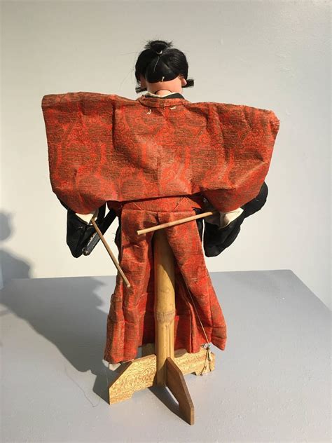 Japanese Bunraku Samurai Puppet Meiji Period For Sale At Stdibs
