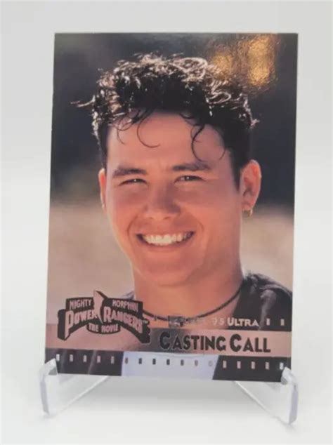 MIGHTY MORPHIN POWER Rangers The Movie Casting Call Fleer 95