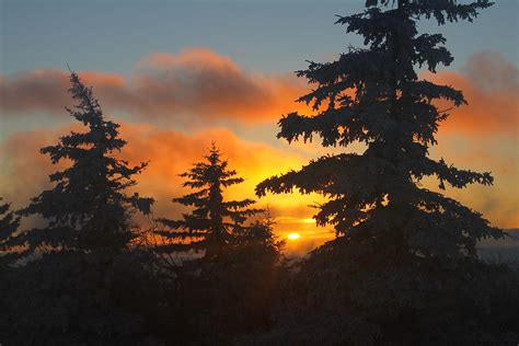 Mount Watatic Sunset Photograph By John Burk Fine Art America
