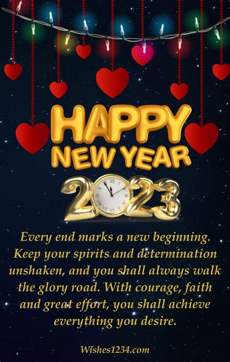 Happy New Year Wishes Quotes Messages Artofit