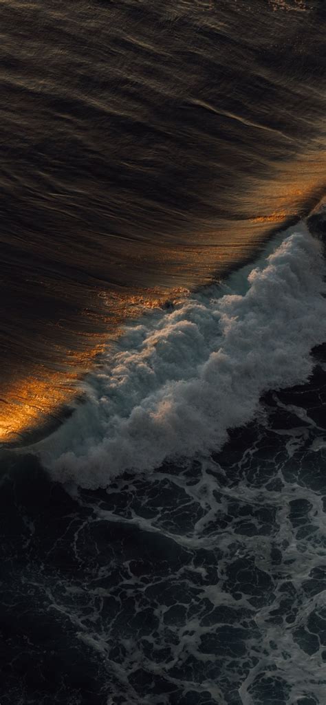 Waves Crashing 5k Iphone Wallpapers Free Download