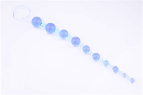 10 Beads 13 Inch Oriental Jelly Butt Plug Anal Beads For Beginner