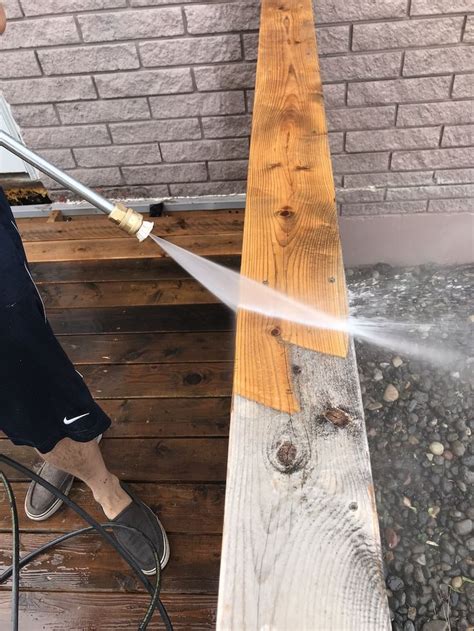 A reader wants to use deckover to refinish this peeling deck. Pin on garden blitz
