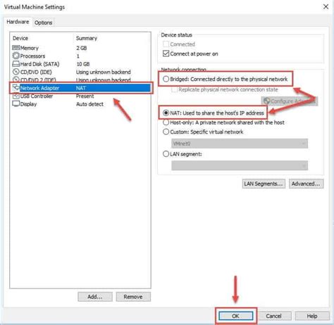 How To Connect Virtual Machine To Internet Connection In Vmware