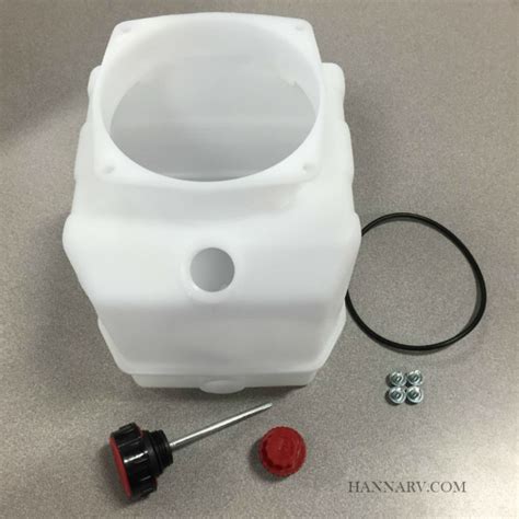 3 Quart Plastic Hydraulic Fluid Reservoir Kit For Dump Trailer Hanna
