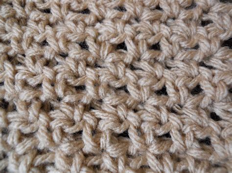 Collection Of Crochet Stitches Stitch Combination Seed Stitch