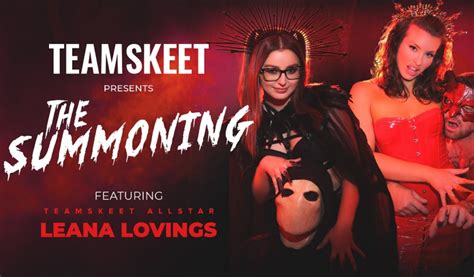 Teamskeet Debuts The Summoning Starring Leana Lovings Avn