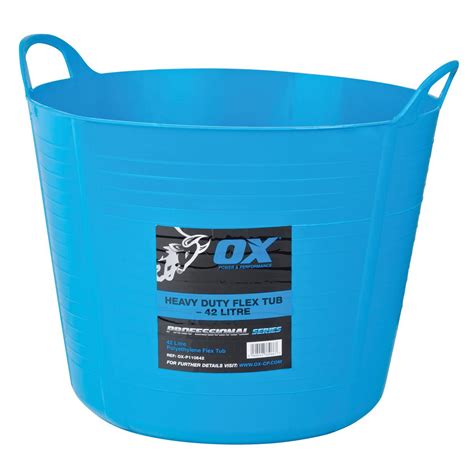 Bucket Ox Heavy Duty Rubber Bucket 42l Tradextra Ltd