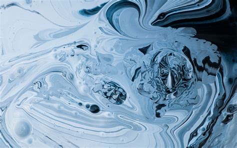 Blue 4k Abstract Liquid Wallpapers Wallpaper Cave