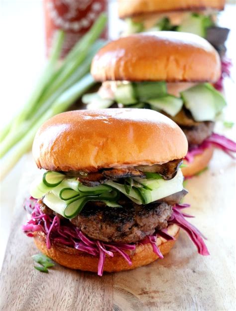 Asian Burger Dash Of Savory Cook With Passion Recipe Food