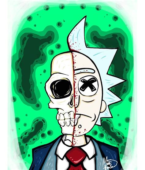 Rick And Morty Sick Drawings Cool Art Drawings Art Sketches Trippy