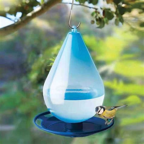 Deal Droplet Bird Waterer Hanging Wild Birds Water Feeder For Outdoor