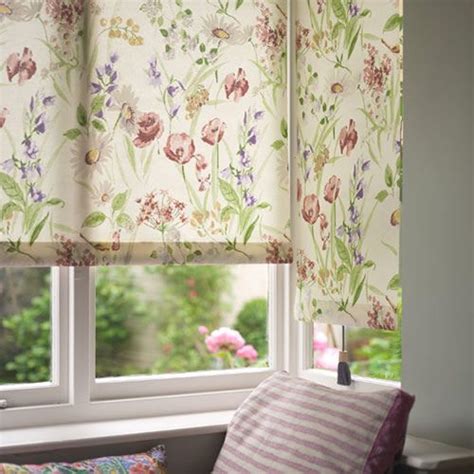 Cottage Garden Roller Blinds Beach Cottage Decor Country Style