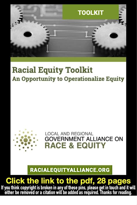 Racial Equity Toolkit An Opportunity To Operationalize Equity Click