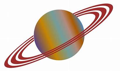 Saturn Planet Rings Clipart Space Planets Vector