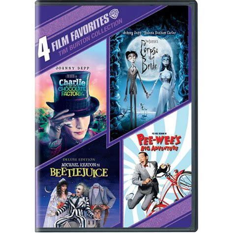 4 Film Favorites Tim Burton Collection Dvd