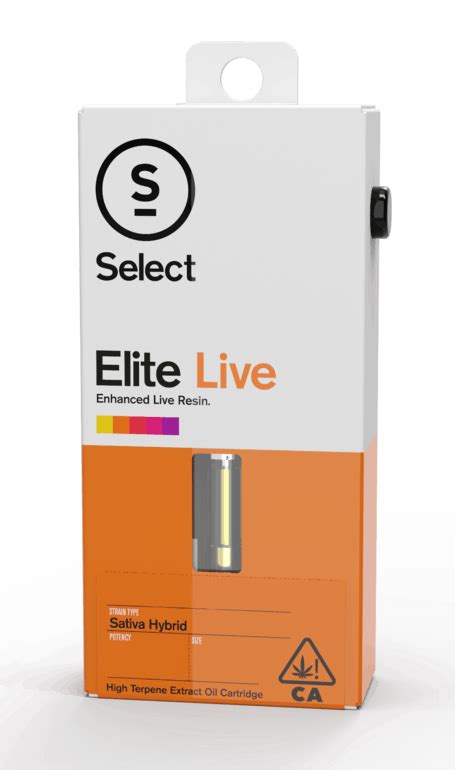Select Elite Live Resin .5g Lemon Tree - Kind Delivery Co.