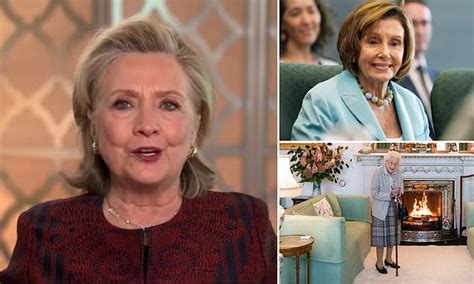 hillary clinton compares nancy pelosi to queen elizabeth just days after british monarch s death