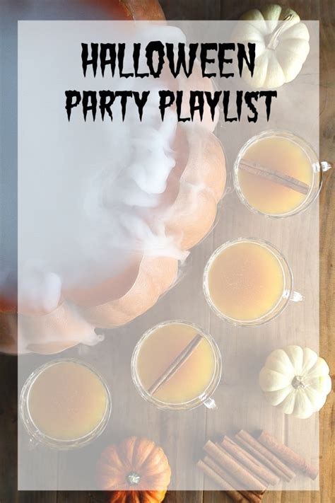 Halloween Party Playlist Sunny Days And Starry Nights