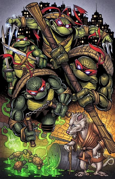 Ninja Turtles By Juan Fernandez Turtles Ninjas Ninja Turtles