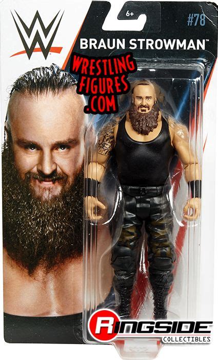 I bought this figure for my son's birthday because it is one of his favorite wrestlers and he had told me a while ago that he wanted it. Braun Strowman - WWE Series 78 WWE Toy Wrestling Action Figure by Mattel!