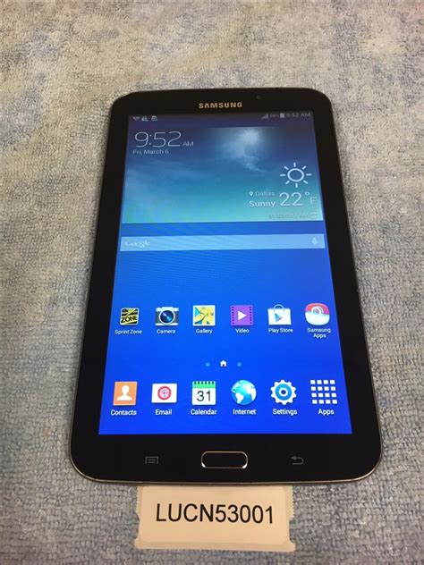 Samsung Galaxy Tab 3 7 Sprint Blue 16gb Lucn53001 Swappa