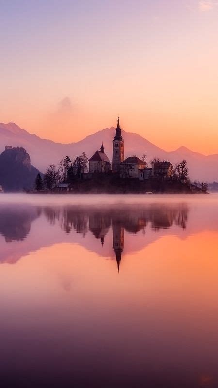 Natural Beauty Lake Bled Wallpaper Download Mobcup