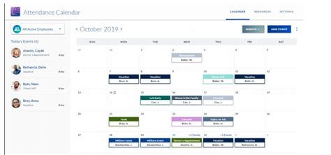 Pto Calendar Student Project Guidance And Development