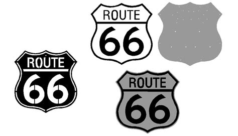Route 66 Dxf Svg Etsyde