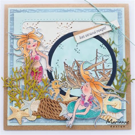 Marianne Design Clear Stamp Hettys Mermaids