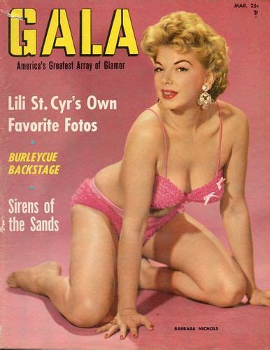 GALA Magazine March 1957 Barbara Nichols Sirens Of The Sands GET