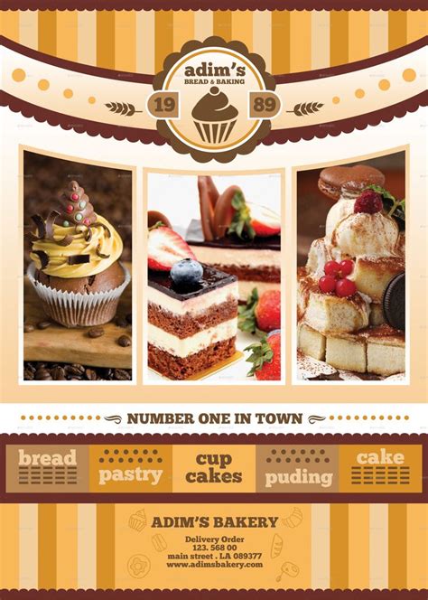 Bakery Template Free Download Printable Templates