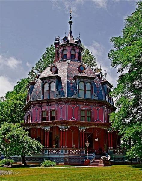The Armour Stiner House A Unique Octagon Shaped And Domed Victorian