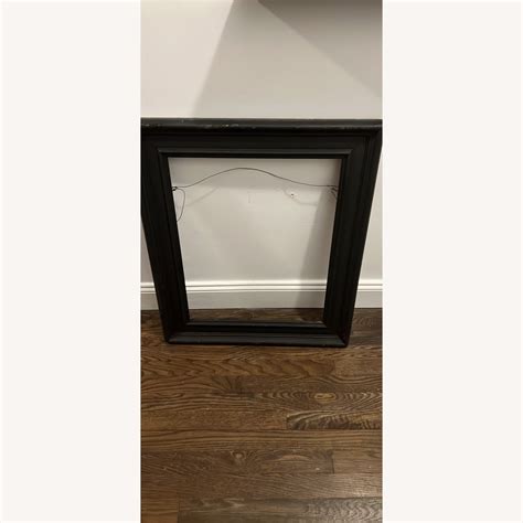 Vintage Solid Wood Black Picture Frame Aptdeco