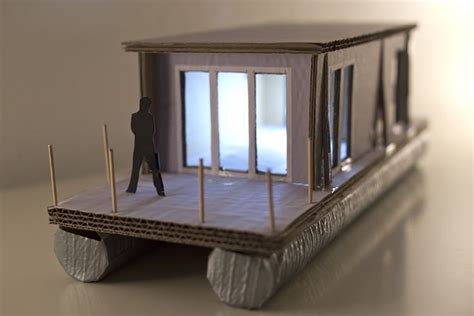 Diy miniature house ~ 10 minute diy miniature crafts #112fanpage : Miniatur - von vorn | Hausboot, Haus, Basteln