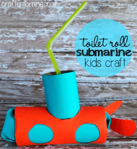 10 Snazzy Submarine Crafts For Kids