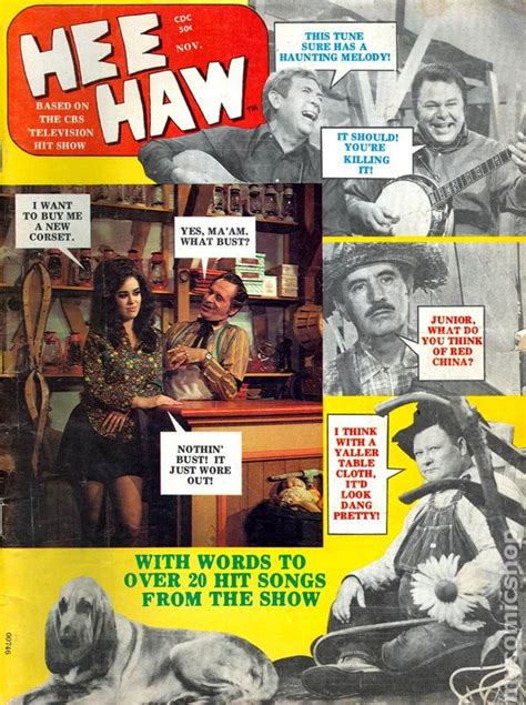 Hee Haw 1970 Magazine Comic Books