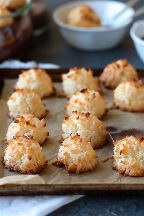 Chocolate Dipped Coconut Bliss Macaroons