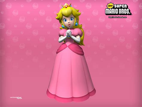 New Super Mario Brothers Princess Peach Wallpaper Fanpop