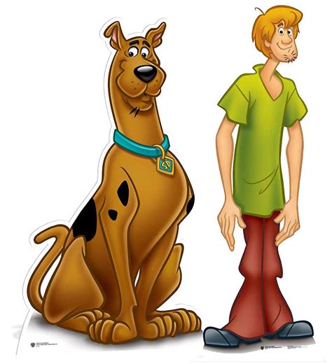 Scooby Doo And Shaggy Cardboard Cutout Standee Set Fruugo Au