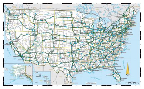 Download Road Map Usa East Free Images