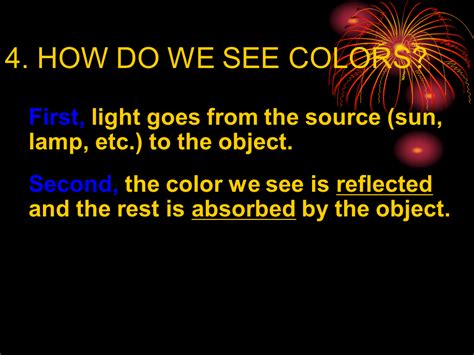 Original lyrics of i see the light song by dj hixxy. Visible light and Color - Presentation Physics