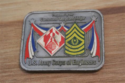 Us Army Corps Of Engineers Challenge Coin Ebay