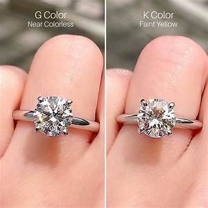 2 Similar 1 50ct Rounds The Difference Is Color Diamonds Range From